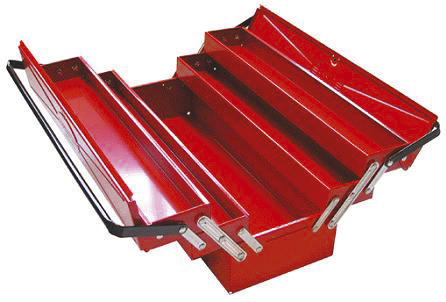Composition d'outils Sanitaire-Chauffage en caisse métallique - 47