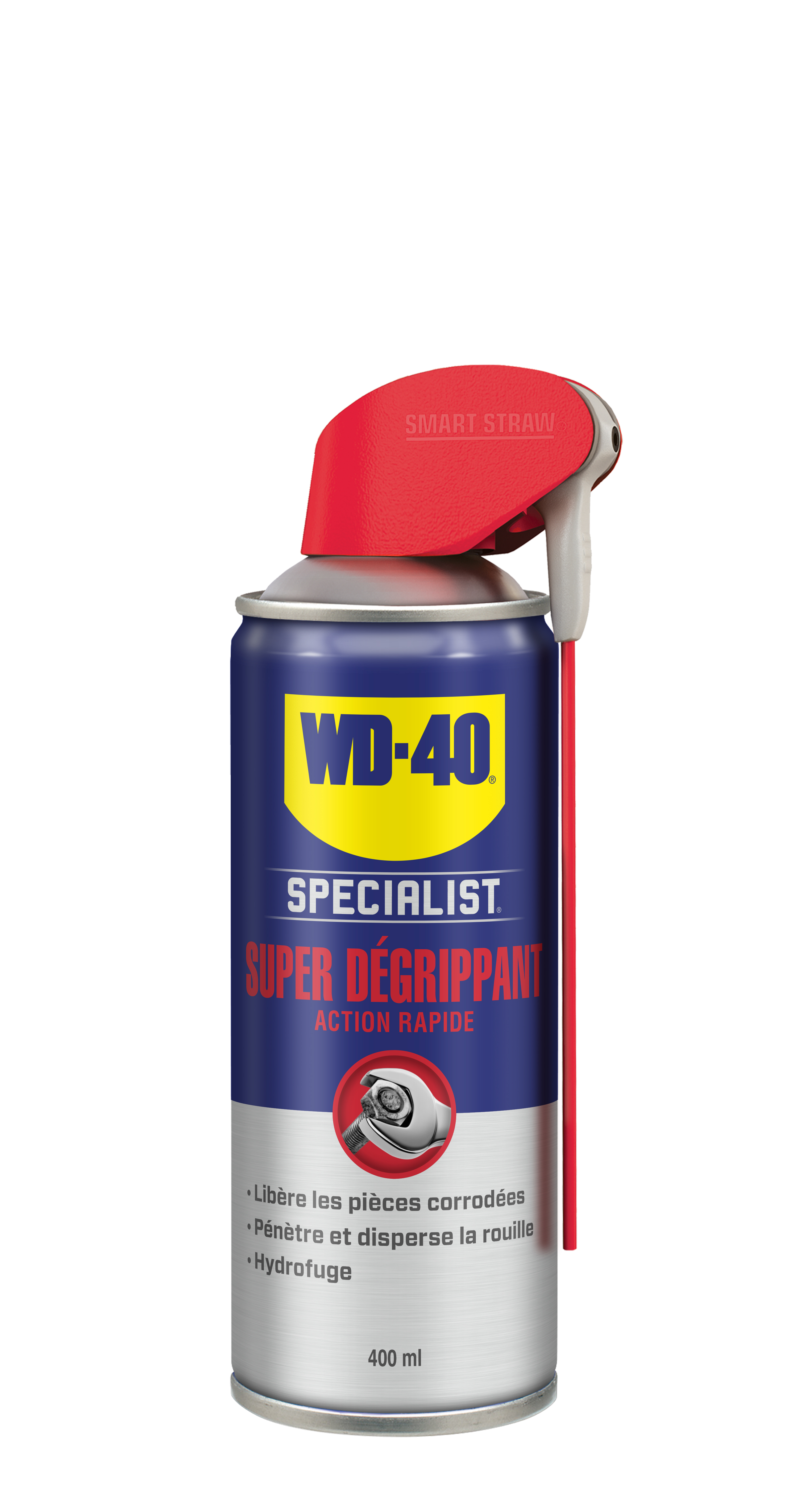 Super degrippant wd40 400ml net (systeme pro)